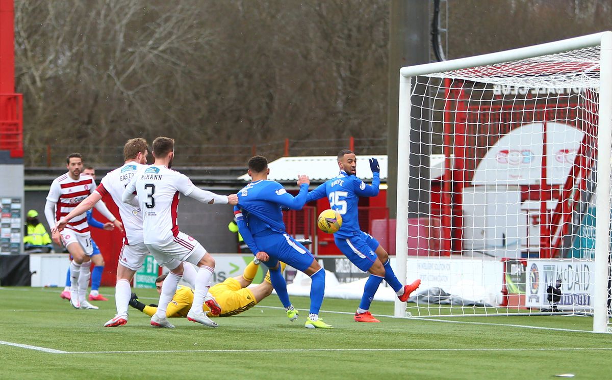 HAMILTON - RANGERS 1-1. FOTO Ianis Hagi și Rangers, pas greșit pe terenul ultimei clasate! Românul, scos după 79 de minute