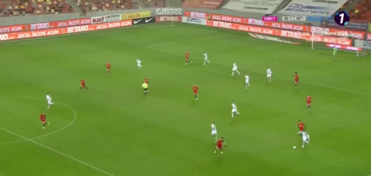 Faza controversată în FCSB - Clinceni