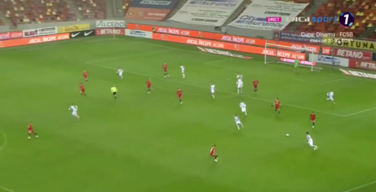 Faza controversată în FCSB - Clinceni