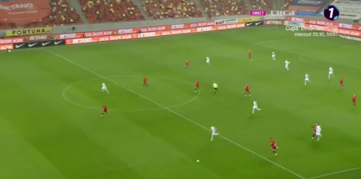 Faza controversată în FCSB - Clinceni