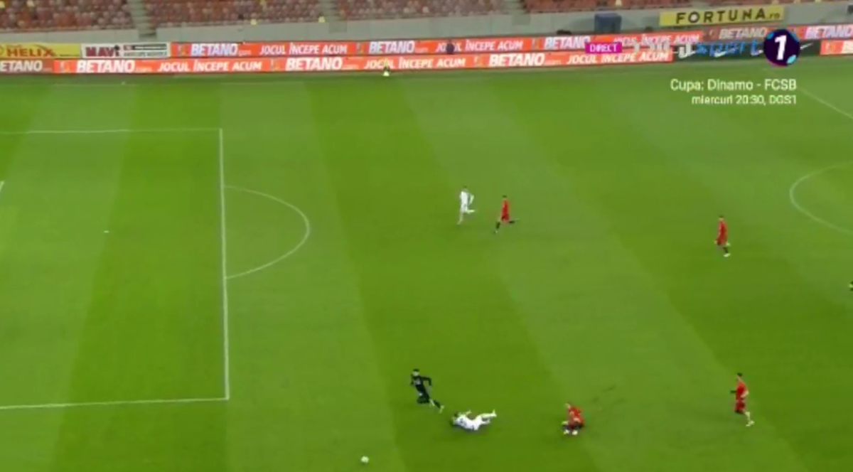 Faza controversată în FCSB - Clinceni