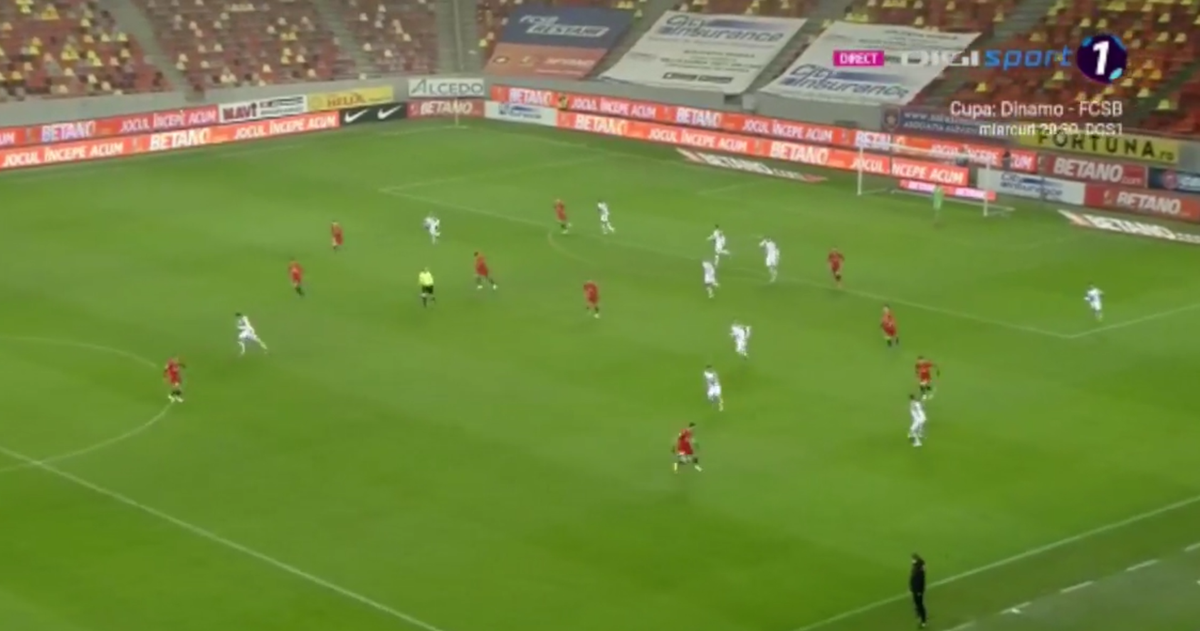 Faza controversată în FCSB - Clinceni