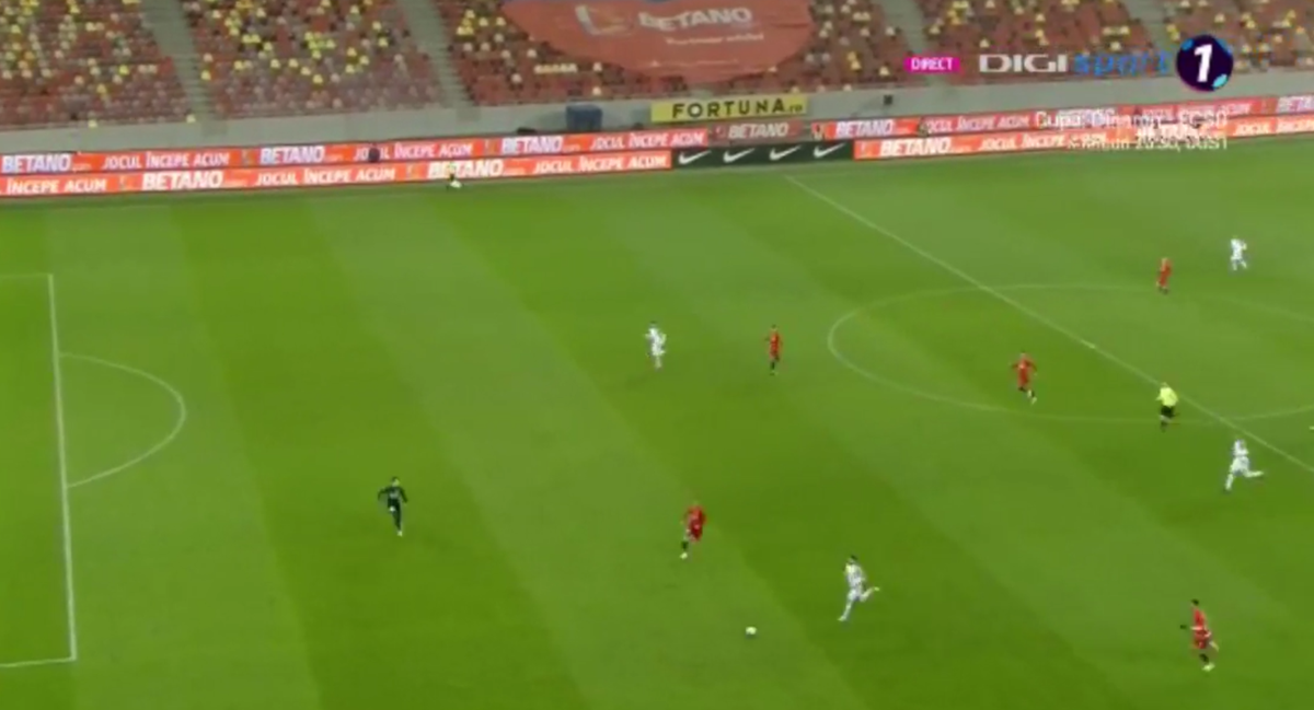 Faza controversată în FCSB - Clinceni