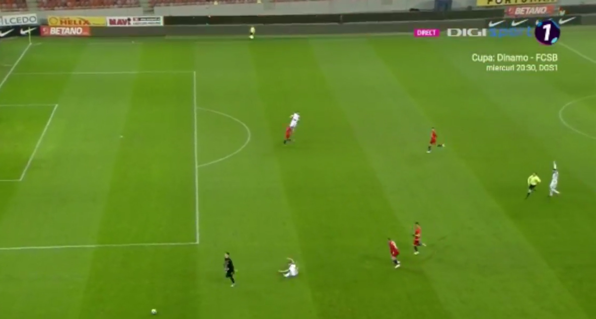 Faza controversată în FCSB - Clinceni