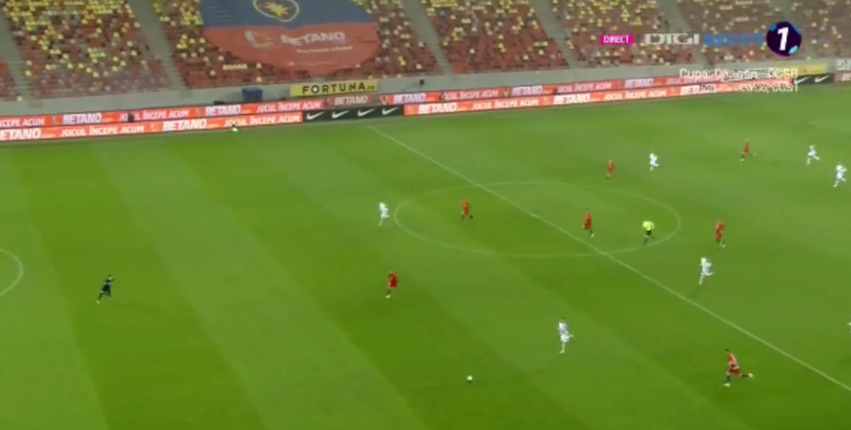 Faza controversată în FCSB - Clinceni