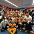 Bucuria celor de la Tigres după calificarea în finală // foto: Twitter @ TigresOficial