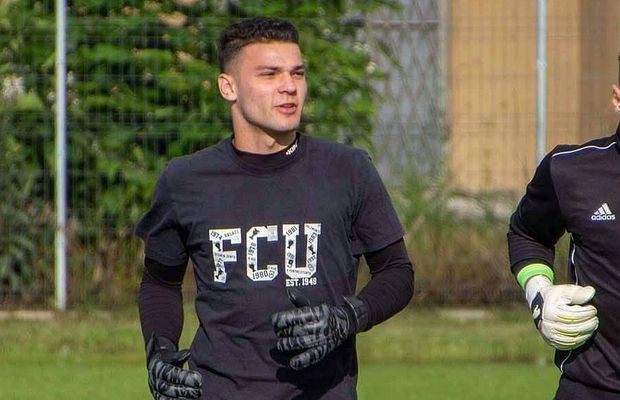 Portarul Robert Popa, omul meciului cu FCSB, a fost campion național de juniori la aruncarea greutății