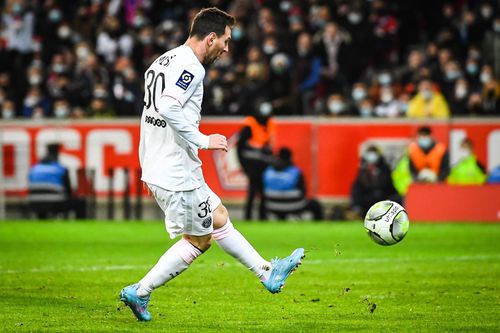 Lionel Messi, în Lille - PSG // foto: Imago Images