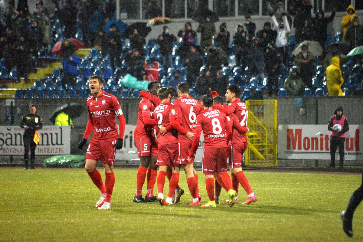 FC Botoșani - Dinamo 4-0 - imaginile spectaculoase ale „măcelului” din Moldova