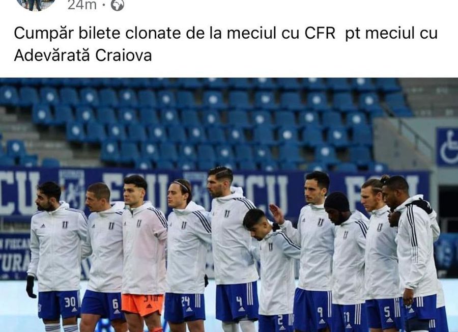Nu se tolerează! Cum se tachinează CSU și FCU Craiova, înaintea meciului direct