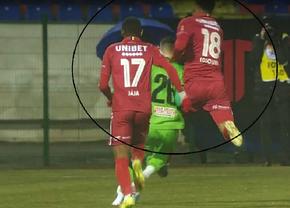 A început rivalitatea?! Noul transfer al lui Becali a scos din joc un dinamovist după doar două minute
