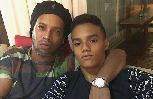 Îi calcă pe urme tatălui? Ronaldinho anunță: „Fiul meu semnează cu Barcelona!”