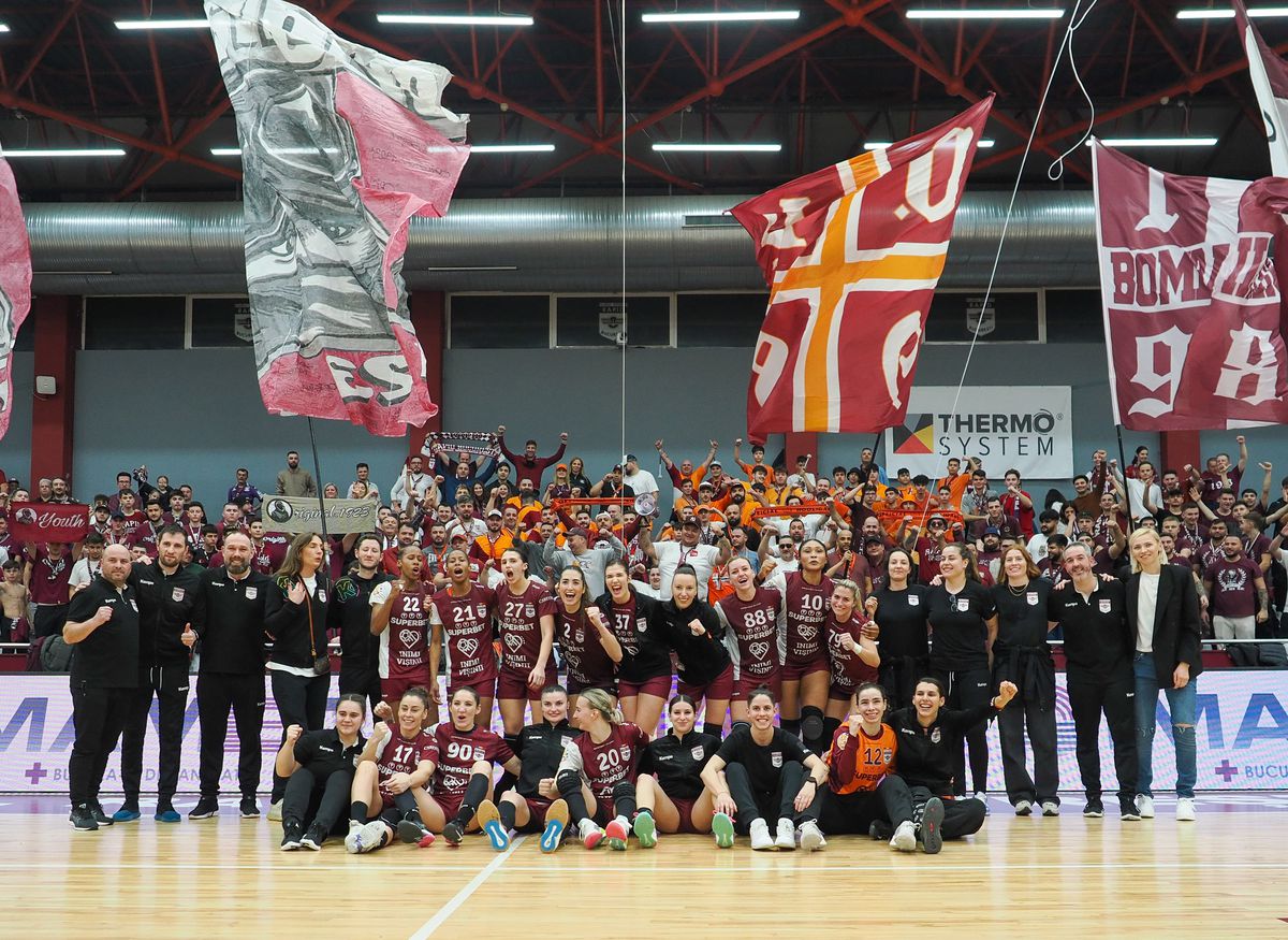 Rapid - CSM București, în „Liga Florilor”