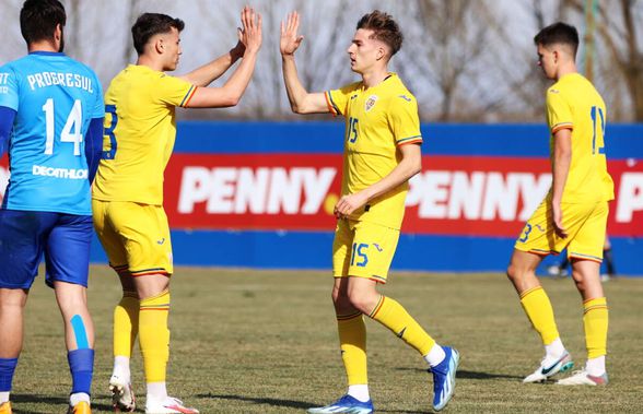 Românul care a dat probe în Olanda a făcut spectacol în amicalul naționalei U19 » Hat-trick la debut!