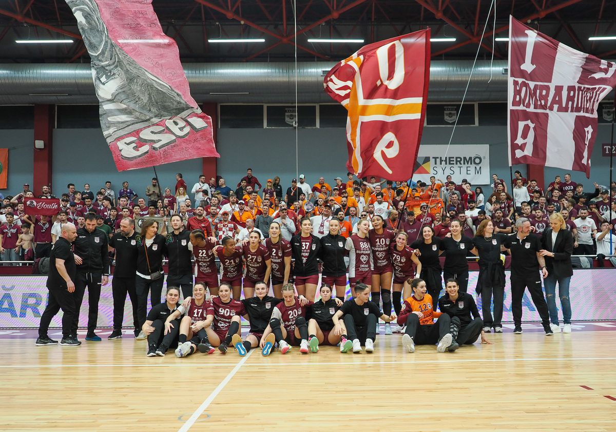 Rapid - CSM București, în „Liga Florilor”