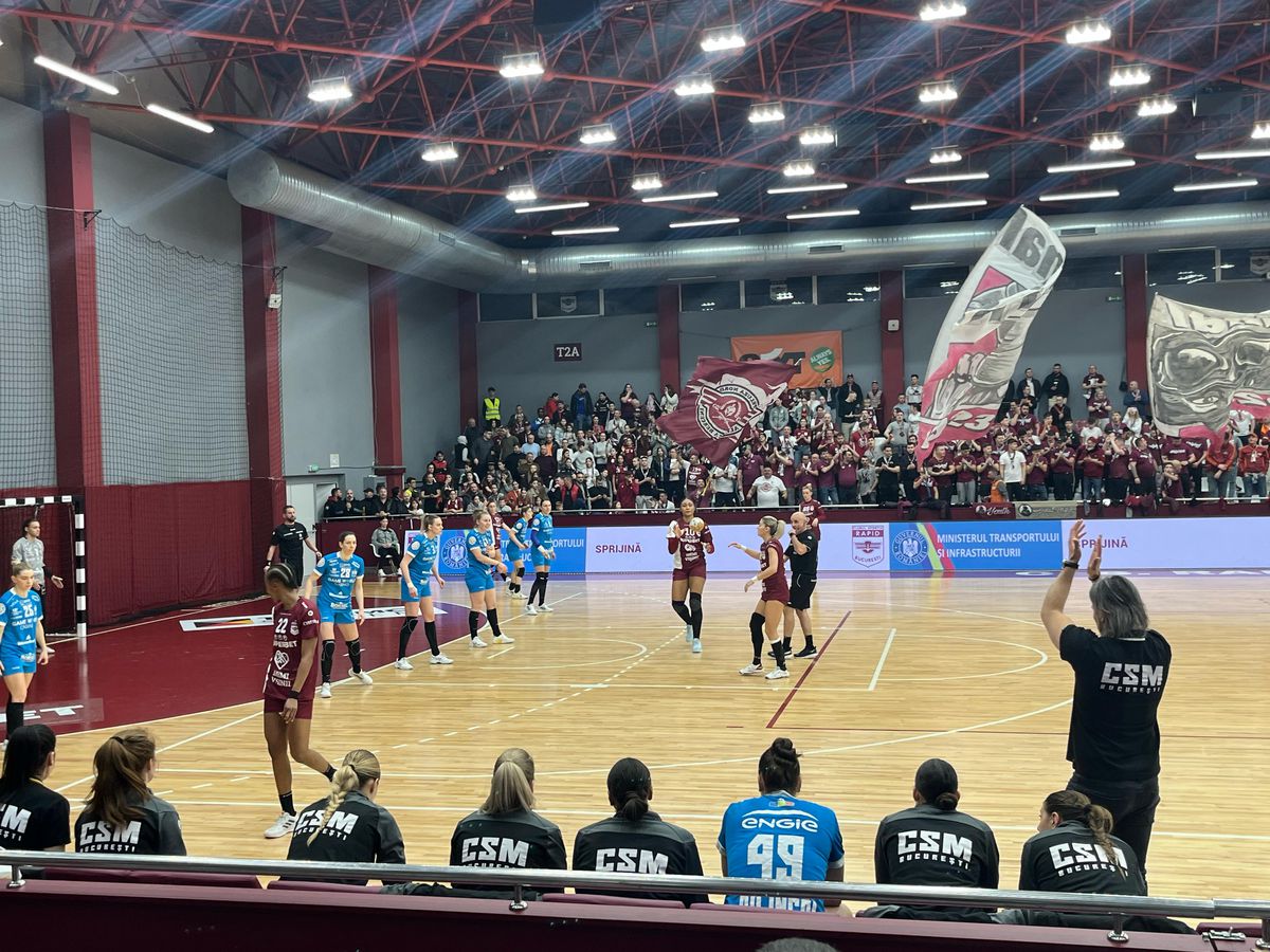 Rapid - CSM București, în „Liga Florilor”