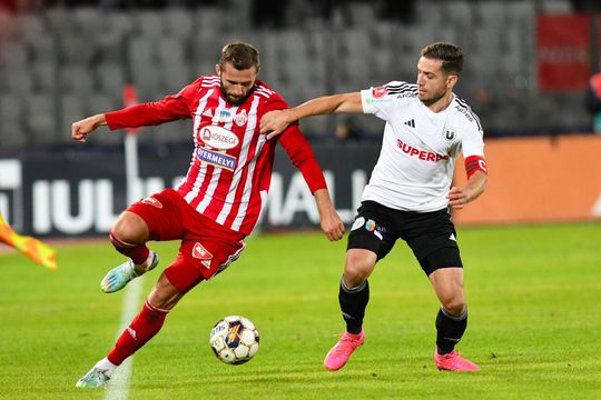Pavol Safranko în duel cu Alexandru Chipciu / Foto: Imago Images