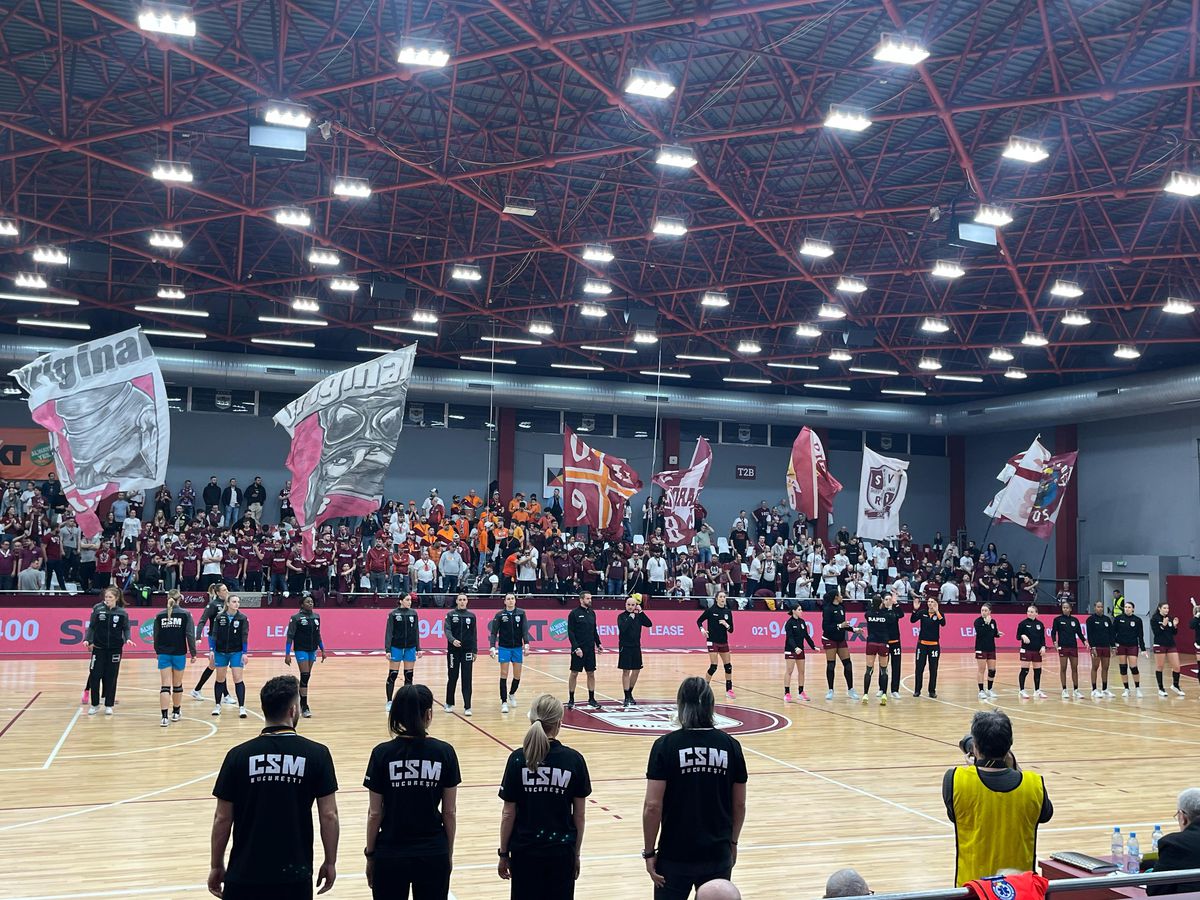 Rapid - CSM București, în „Liga Florilor”