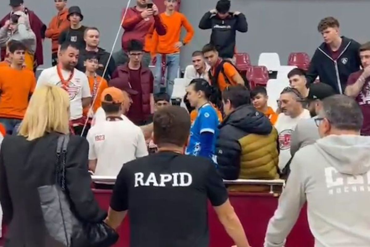 Cristina Neagu s-a împăcat cu fanii Rapidului