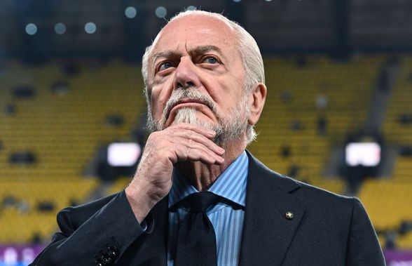 Patronul lui Napoli vrea ca anumite echipe să nu mai aibă voie să joace în Serie A » „Trebuie să salvați fotbalul, altfel va muri în 20 de ani!”