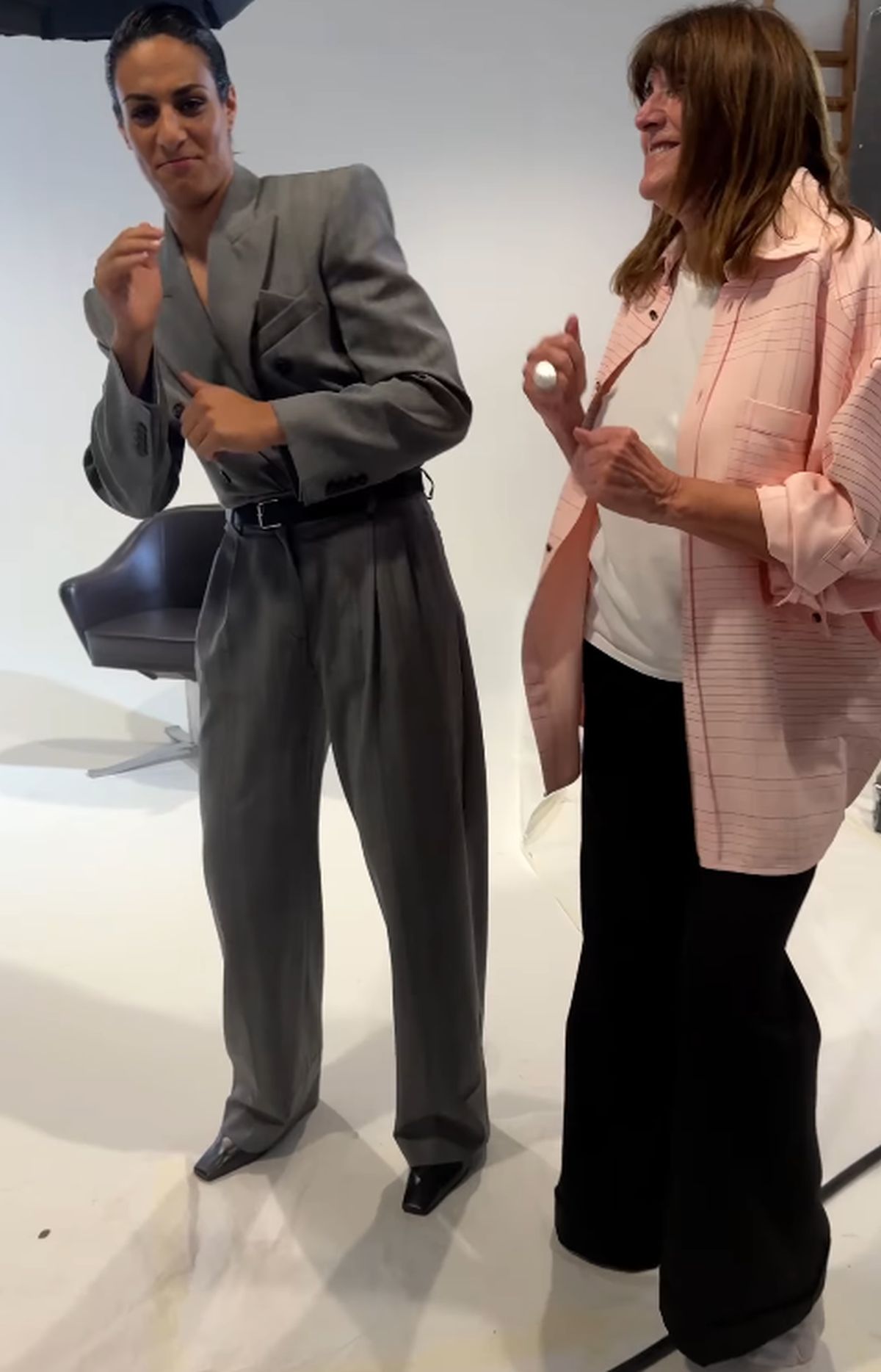 Imane Khelif, apariție în premieră la Săptămâna Modei