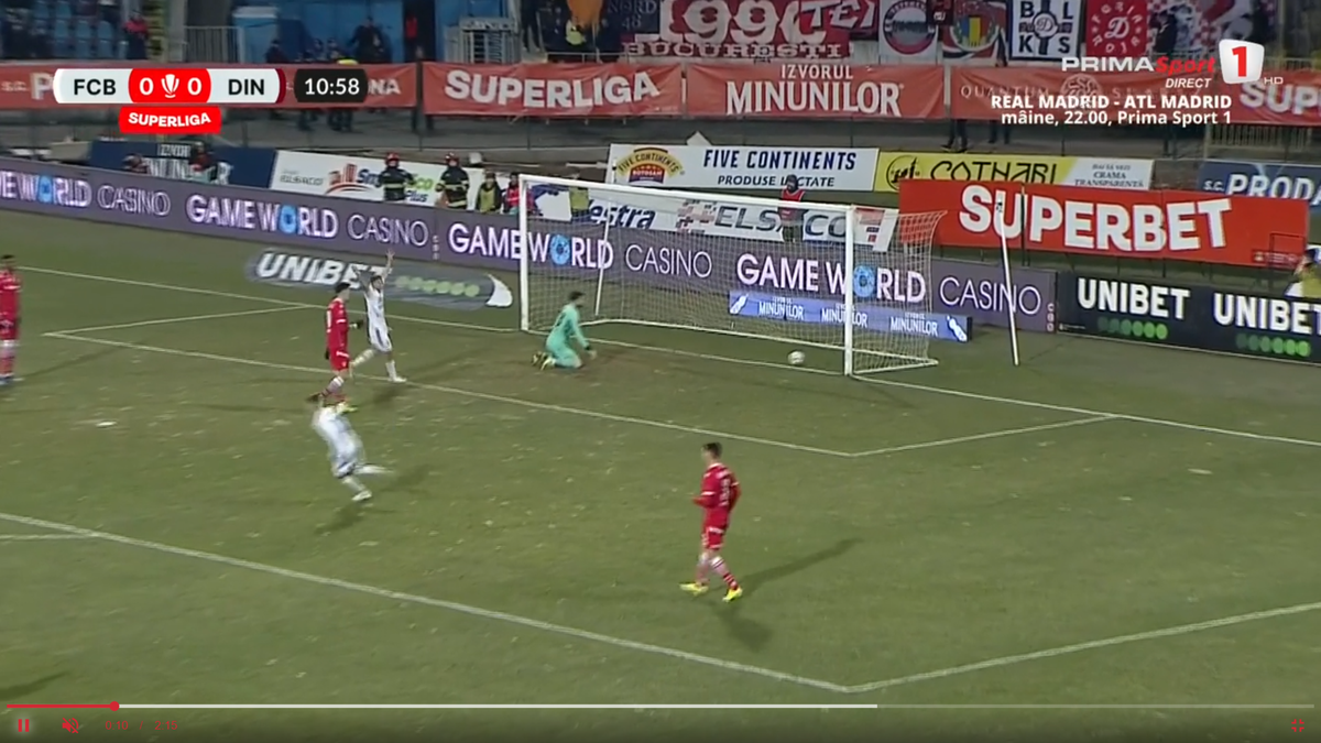 După FCSB, a răpus-o și pe Dinamo cu un șut superb! » Doar alți 3 fotbaliști au mai reușit asta în actualul sezon