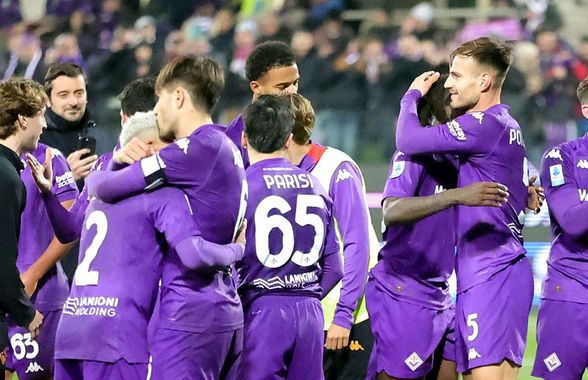 Fiorentina a umilit Inter! Repriza a doua a fost de ajuns pentru ca trupa din Florența să își adjudece victoria