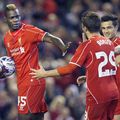 Adam Lallana, Mario Balotelli, Fabio Borini și Phillipe Coutinho / Foto: Imago Images