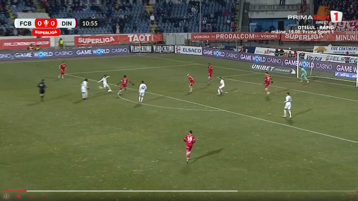 După FCSB, a răpus-o și pe Dinamo cu un șut superb! » Doar alți 3 fotbaliști au mai reușit asta în actualul sezon