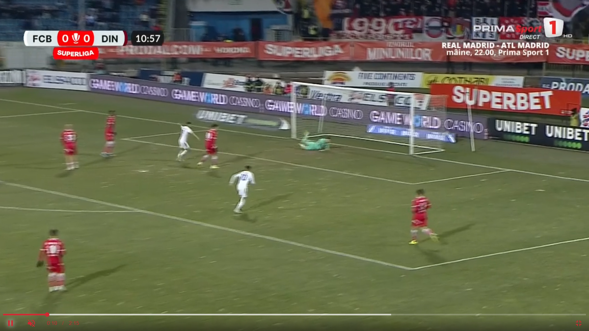 După FCSB, a răpus-o și pe Dinamo cu un șut superb! » Doar alți 3 fotbaliști au mai reușit asta în actualul sezon