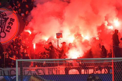 Suporterii români au reînceput să vină la stadion / FOTO: Cristi Preda (GSP)