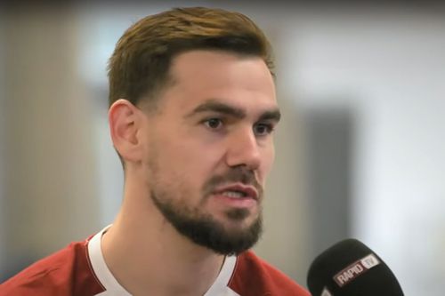 Elvir Koljic, la primul interviu pentru Rapid. FOTO: Youtube FC Rapid 1923