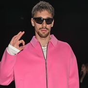 Ionuț Andei Radu la lansarea colecției PDF la Menswear Fall Winter 2025 la Milano / Foto: Imago