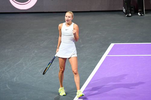 Anastasia Potapova vs. Aliaksandra Sasnovich, în semifinala Transylvania Open/Foto: Imago Images