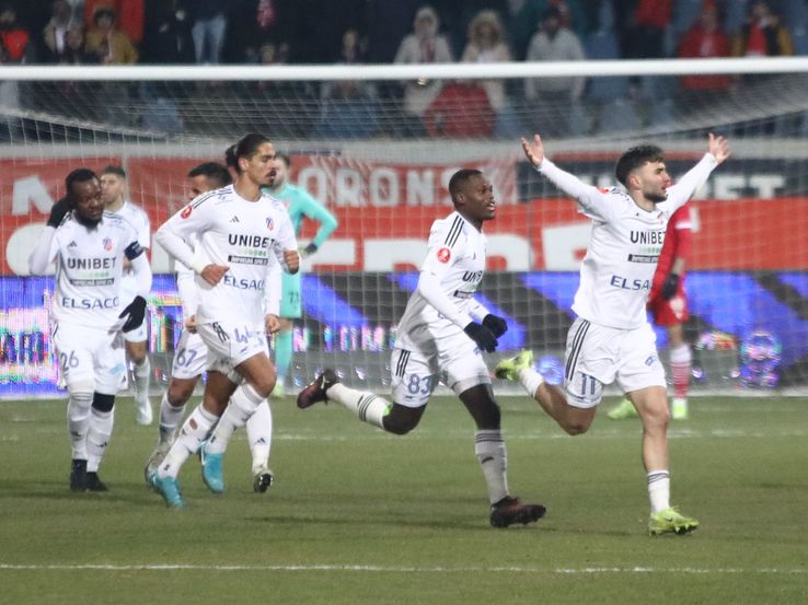 FC Botosani - Dinamo 1-1 (7 februarie 2025). FOTO: sportpictures.eu