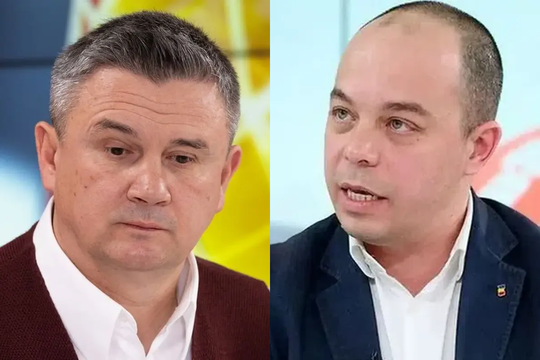 Scandal între Cristi Balaj (stânga) și Marius Avram (dreapta)