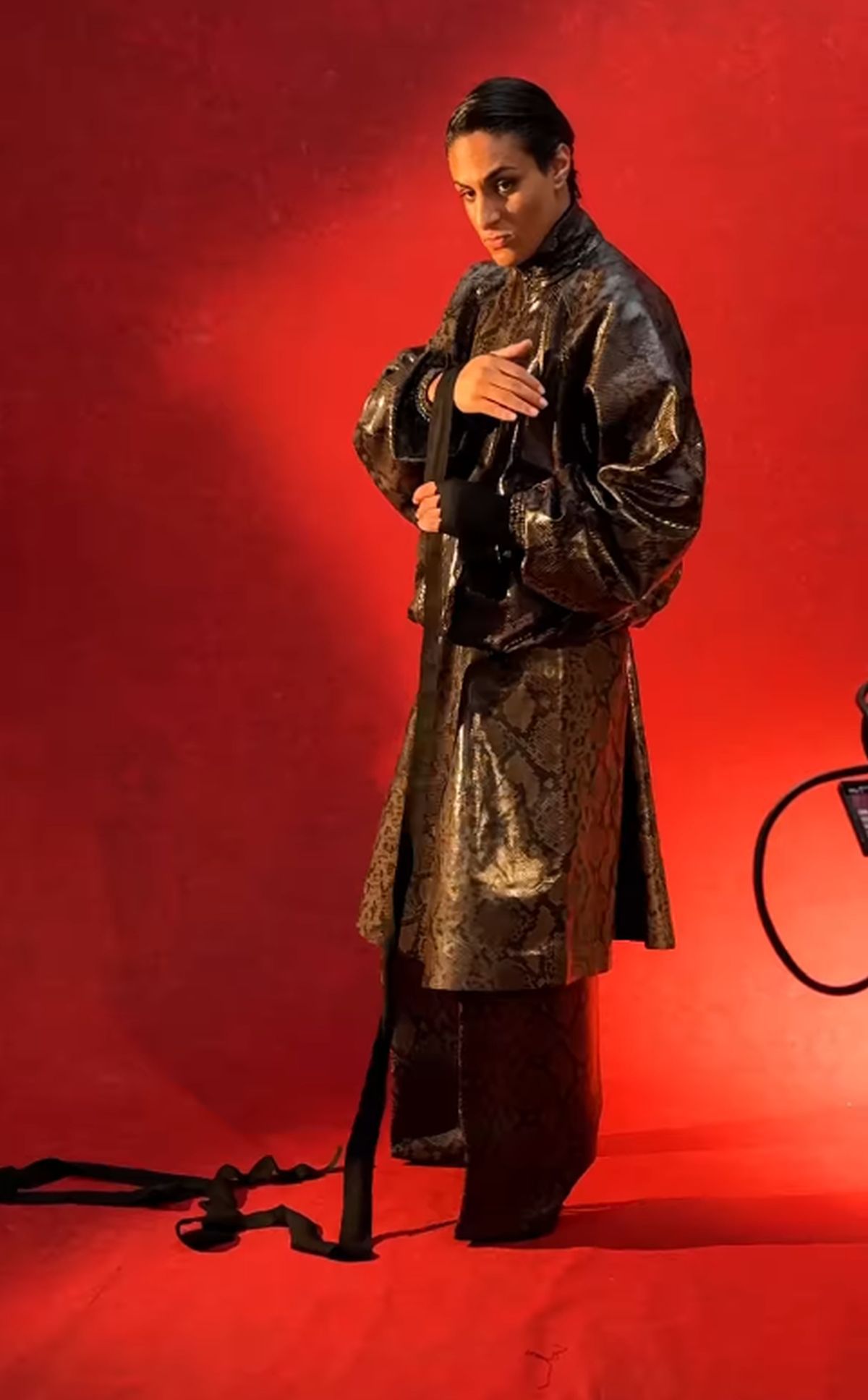 Imane Khelif, apariție în premieră la Săptămâna Modei