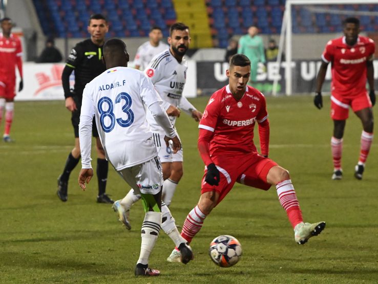 FC Botosani - Dinamo 1-1 (7 februarie 2025). FOTO: sportpictures.eu