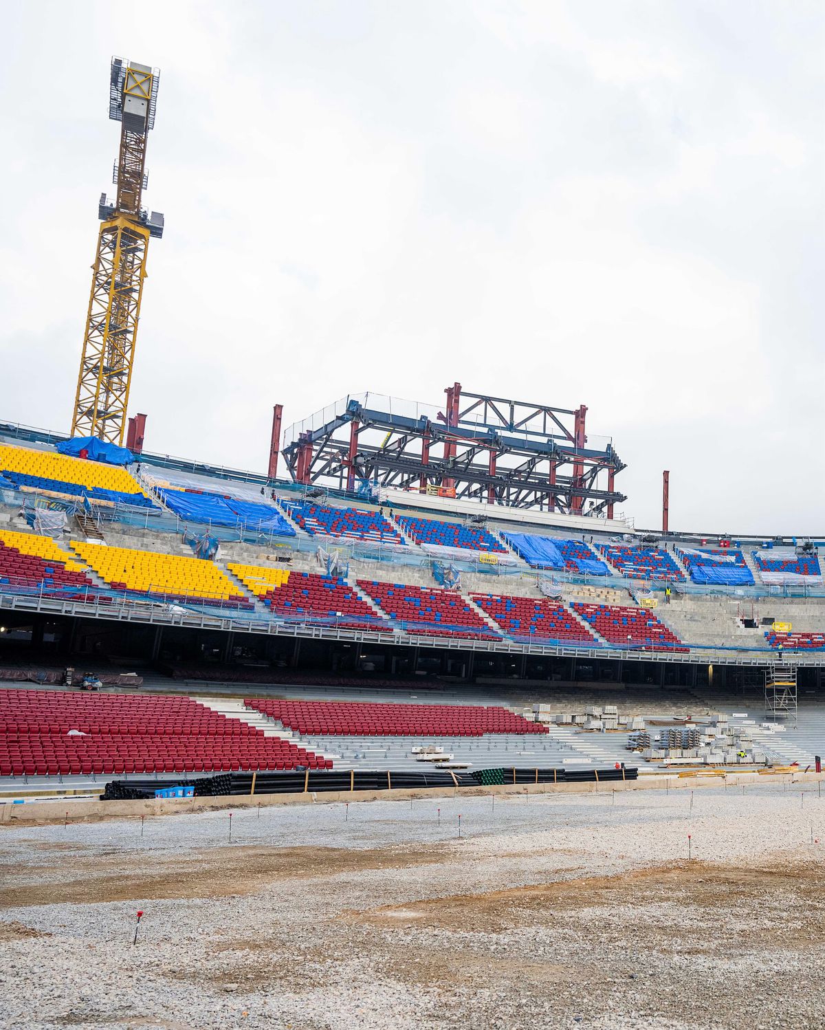 Imagini cu noul Camp Nou, arena Barcelonei