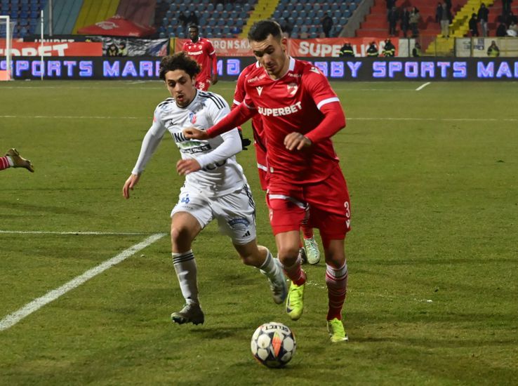 FC Botosani - Dinamo 1-1 (7 februarie 2025). FOTO: sportpictures.eu