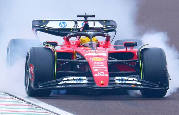 Lewis Hamilton, accident în teste cu un Ferrari 2023 » Teoria lui David Coulthard: „E vorba de propulsia mai agresivă”