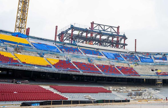 Noul Camp Nou prinde contur! Imagini de pe șantierul stadionului lui FC Barcelona