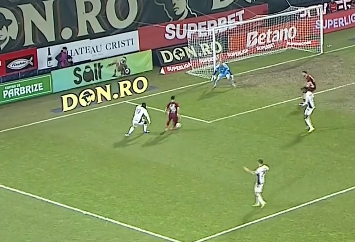 Golul marcat de Camora în CFR Cluj - U Cluj