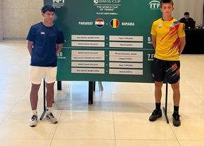 Echipa de Cupa Davis a României este la egalitate cu cea a Paraguayului în play-off-ul Grupei Mondiale I