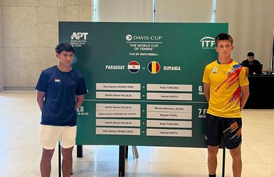 Echipa de Cupa Davis a României este la egalitate cu cea a Paraguayului în play-off-ul Grupei Mondiale I