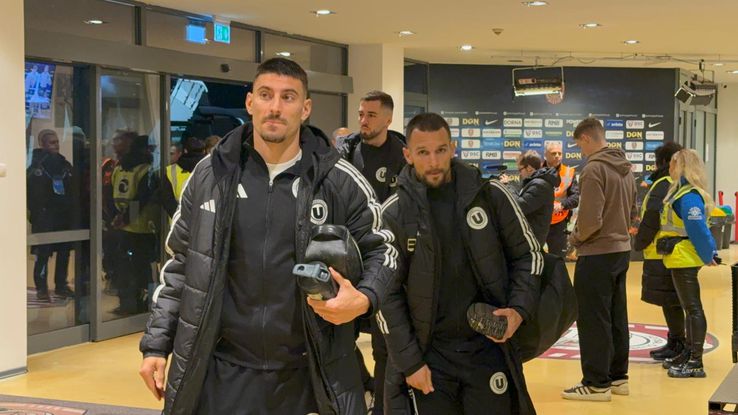 Imagini înainte de CFR Cluj - U Cluj