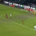 Dan Nistor a redus din diferență în CFR - U Cluj // FOTO: captură Prima Sport