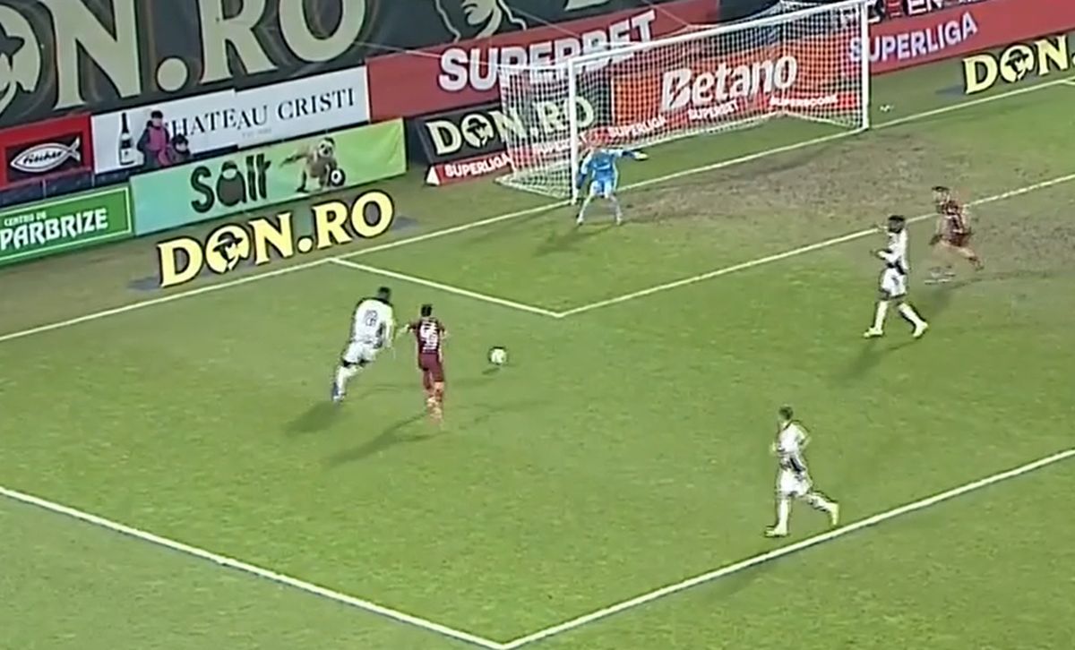Golul marcat de Camora în CFR Cluj - U Cluj