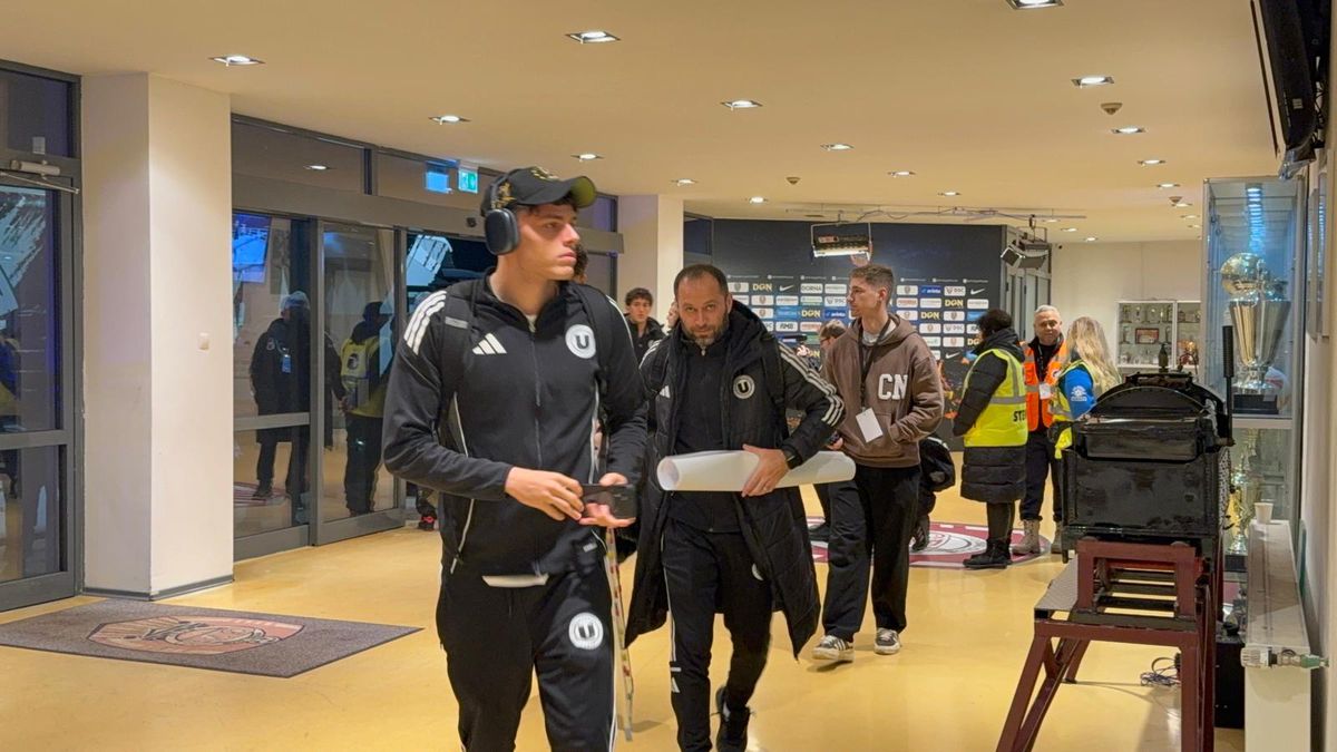 Imagini înainte de CFR Cluj - U Cluj