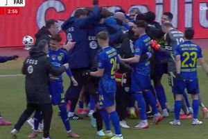Unirea Slobozia - Farul 2-1 » La debutul lui Claudiu Niculescu, Papeau a adus victoria la ultima fază!